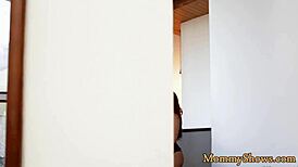 Classy Stepmom And Cute Babe In Storyline