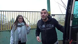 Czech Babe Feels Shy on Czech Streets Full of Wild Sex