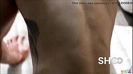 Passionate Asian Gay Hunk's Intense Shooting Moment