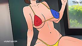 pomni can’t resist huge cocks and loves cum filling her up inside. she craves wild hentai action!