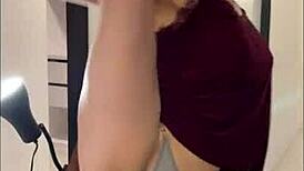 Fitness Model's Yoga Session Turns Into Handjob