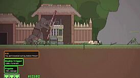 Captured in the jungle, monsters await their turn in this speedrun adventure.