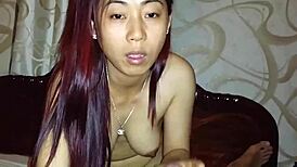 Call girl Vietnam hisap dan kongkek keras dalam video bahagian 1