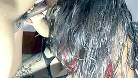 busty milf begs boss for anal promotion