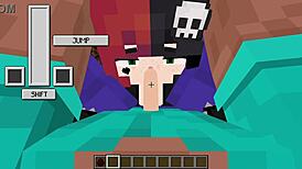 ellie gets intense facial after deepthroat face fucking