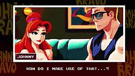 Johnny Bravo Gets The Bravado Below With Outdoor Blowjob And Sucking