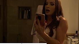 Naughty America - Diamond Foxxx fucks and sucks husband's bully hard