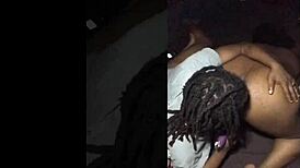 Ebony Babe's Horny Voyeur Compilation Sparks Desire