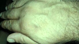 Stepmom slut hitches ride, sucks hard cock, gets doggystyle creampie in car