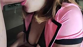 i give my man a sloppy blowjob like he deserves