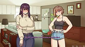 Benefitship big boobs futa and her sexy bestie hentai gameplay