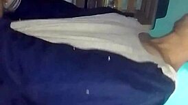 me pongo bucaneras verde me la chupa y cogemos de perrito