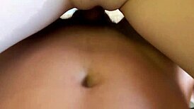 Pickup girl by pool for hotel room meeting