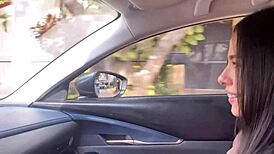 Young Colombian Fucked Hard By Driver