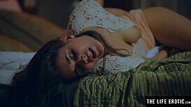 Puffy nippled milf masturbating really hard