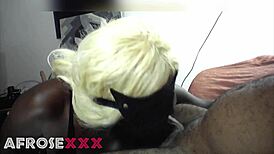 Rekod blowjob panjang Ebony