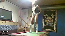 angela and maria take in a double-header