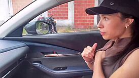 Young Colombian Fucked Hard By Driver