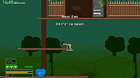 Captured in the jungle, monsters await their turn in this speedrun adventure.