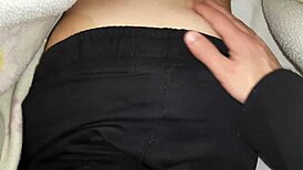 Cowgirl rides hard in Paris. Wanna see her wet ass get fingered?