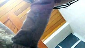 BBW blonde with piercing gets nasty fucking and squirts hard.