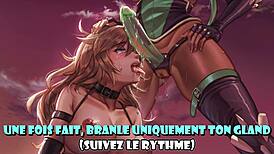 Hey, Weiss dominates in RWBY hentai JOI, proving who's boss! 🔥