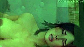 Caroline Face Sits Stepbro for Cum Dump in Milfy City