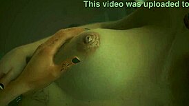 panam gets wild in laguna bend sex scene from cyberpunk 2077 game.