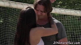 Tattooed girlfriend fucking and sucking cock