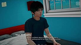 My bully turns into my lover grabbing tits and ass