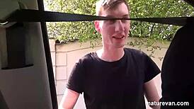 Cougar left him on the road.