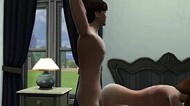 Wow, watch the young 18+ deep throat in 3d!