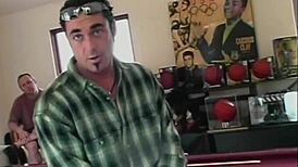 Chantez seduces with tongue for outdoor fuck