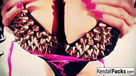 Kendall karson does a sexy tease with stock fetish feel to it