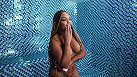 Carla Morelli and Pipeboy1 Relax in Public Sauna