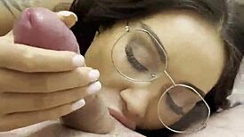 Secretary Monika Fox Deepthroats Boss in Hotel Room