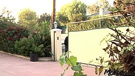 a horny guy is fucking the step sis in her ass, he moans during rough anal