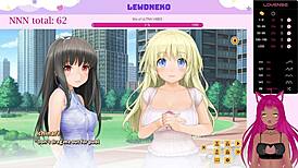Vtuber Lewdneko Plays Lewd Dating Game!