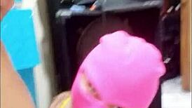 Bad Reggaeton Singer Gets Blowjob from Fanatic in Homemade Porn