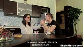 She Is Nerdy Izi Ashley Getting Dirty In European Teen Porn