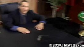 hey, i think you're ready for your first bisexual threesome