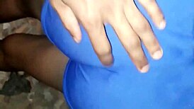 Wild action at construction site as skinny girl sucks huge cock