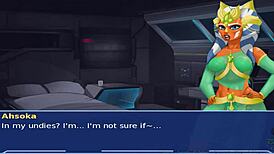 star wars orange trainer part 22 cosplay bang 😈