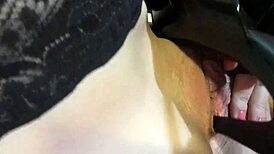 Curvy MILF in Dominatrix Uniform Teases with Foot Fetish. She Masturbates Using Heels in Amateur Pawg Style.