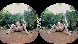 yanks hottie sierras reaches big orgasm with vibrator outdoors