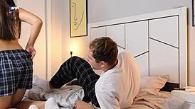 hey, did i just bang my virgin step sis and finish inside her?