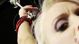 Sexy Redhead And Blonde Companion Love Intense Bondage And Being Tied Up