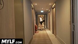 Man, grateful British milf Frankie drops panties for credit cards. Public fingering on Shag Street!