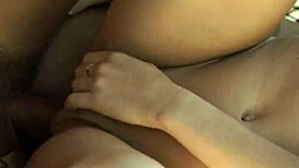 European model babe sucking cock outdoors