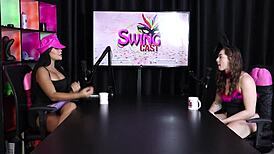 BDSM gives a sense of power and liberation with dominations and submissions - Evelyn Zain Sheer Red.